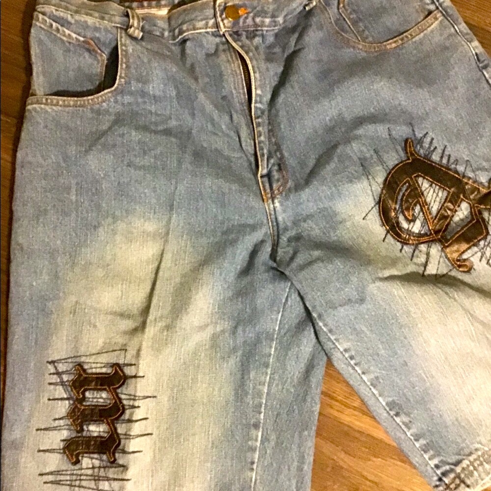 Men’s Akademiks Jean Shorts